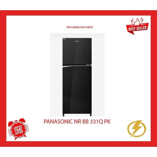 KULKAS PANASONIC 2 PINTU 342 LITER 130 WATT - NR BB331Q PK