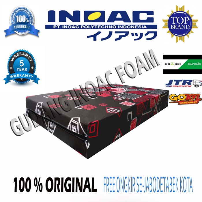 Kasur Busa Inoac 120 X 200 X 20 Cm Original