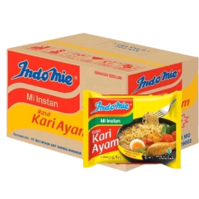 

Ready Indomie Kari Ayam 10 Bungkus - Makanan Siap Saji - Noodles, Food