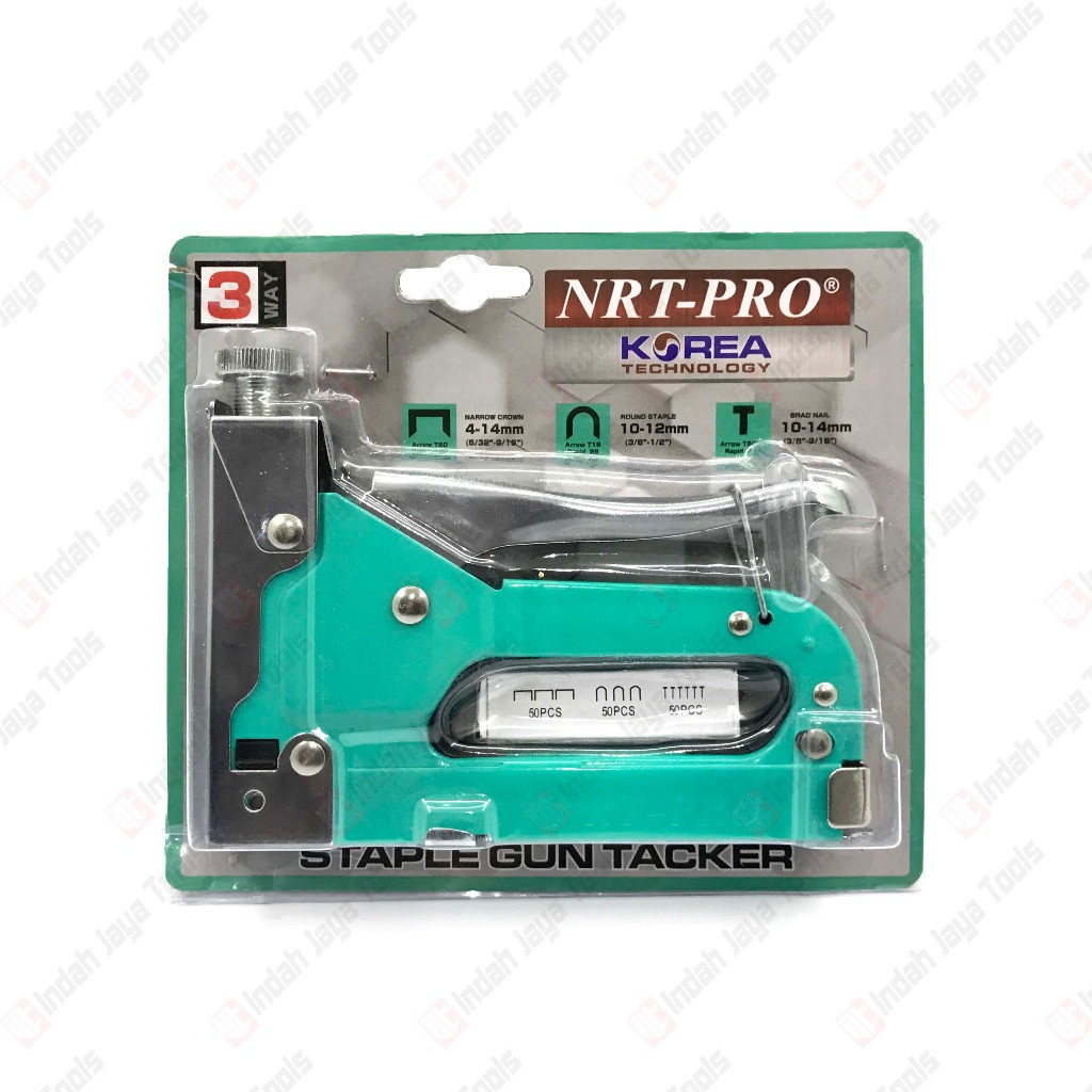 

iK! NRT-PRO Staples Gun Tacker 3 in 1 - Stapler Jok Tembak Hekter Manual 3 Way