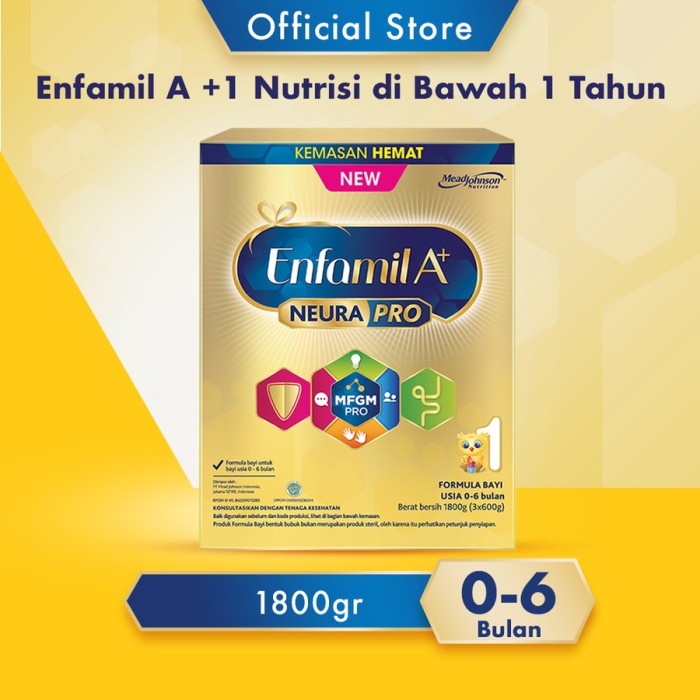 Enfamil A+ 1 Tin 1800 gr