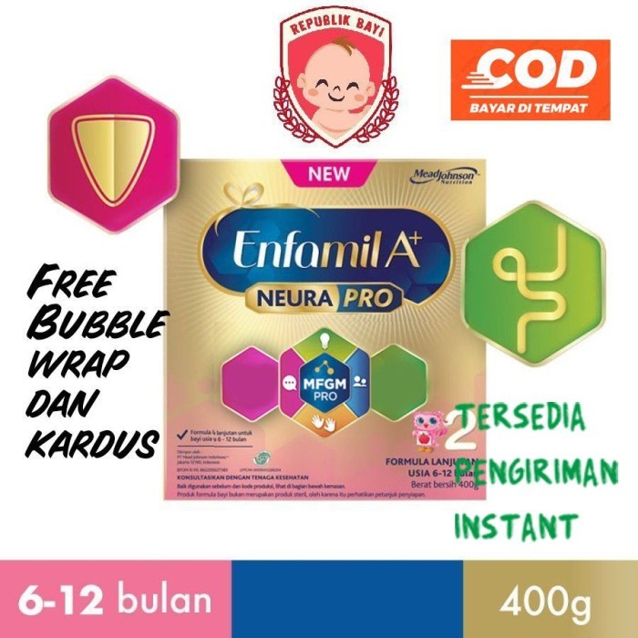 Enfamil 2 A+2 Susu Formula Bayi (6-12 Bulan) 400 gram MURAH FREE DUS