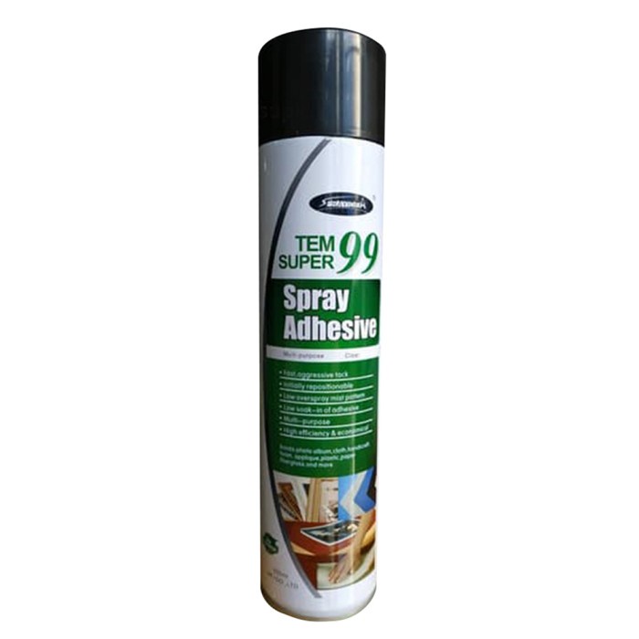 

DISKON LEM SEMPROT SPRAY GLUE SUPER TEM 99 1 DUS (24CAN) GOJEK ONLY JKT READYY