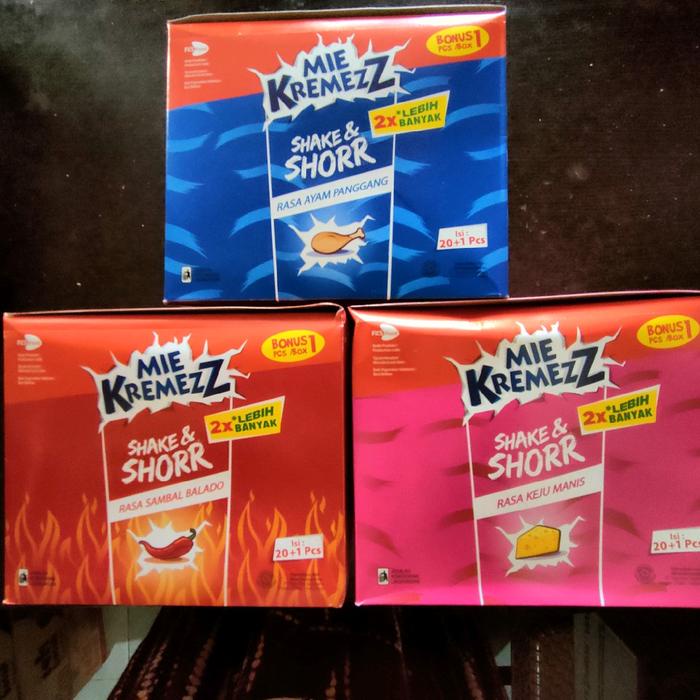 

Ready Mie Kremes Shorr 1 Box Isi 20+1 Pcs