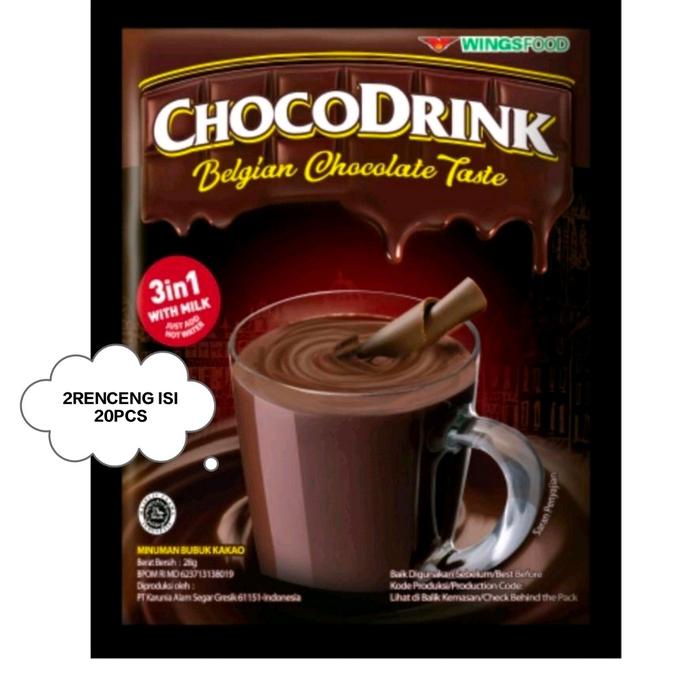 

Ready Chocodrink 3 In 1 2Renceng 20Pcs Halal Exp Maret 2026