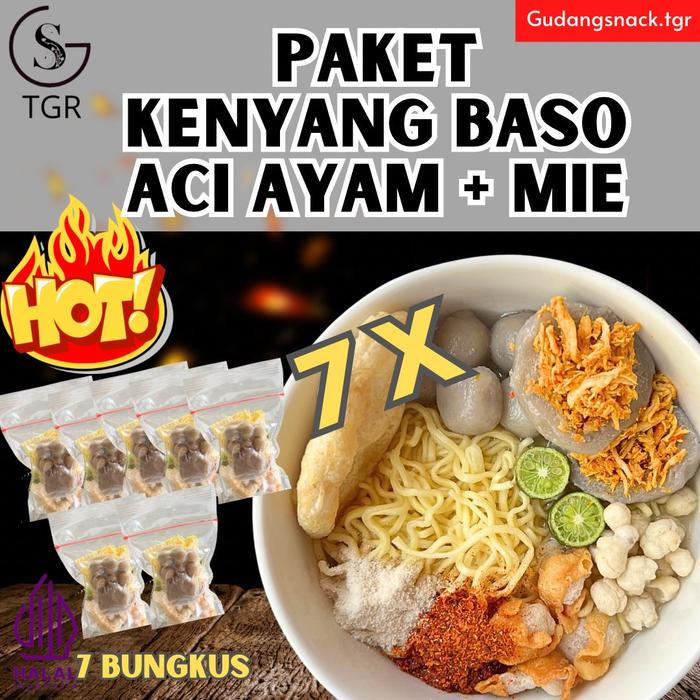 

Ready 7 Bungkus Baso Aci Ayam Suwir Mie Paket Hemat Hotpot Instan Food Kuah Pedas Seblak Soto
