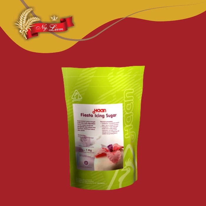 

HJK HAAN Fiesta Icing Sugar / Gula Halus 1kg