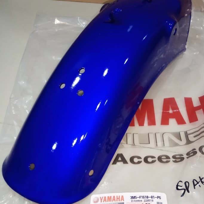 ready stok spakbor belakang rx king biru sayap belakang rx king biru ori yamaha original