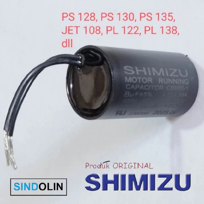 Jt Mntb" Kapasitor Pompa Air Shimizu Ps135E Ps 135 E Ps135 135E