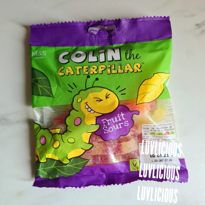 

Terbaru M&S Mark Marks & And Spencer Colin The Caterpillar Fruit Sours Sour Ready