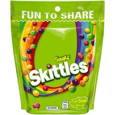 

Diskon Skittles Sour 190G Ready