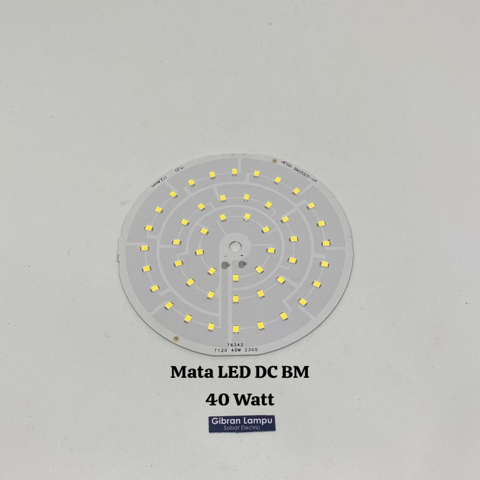 BERGARANSI Mata LED 40w DC (BM) - PCB Mata Lampu LED 40 Watt - LED DC