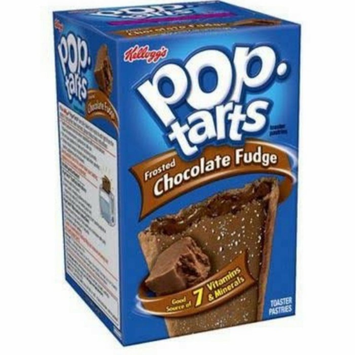 

Terlaris Kelloggs Pop Tarts Chocolate Fudge 384Gr Ready