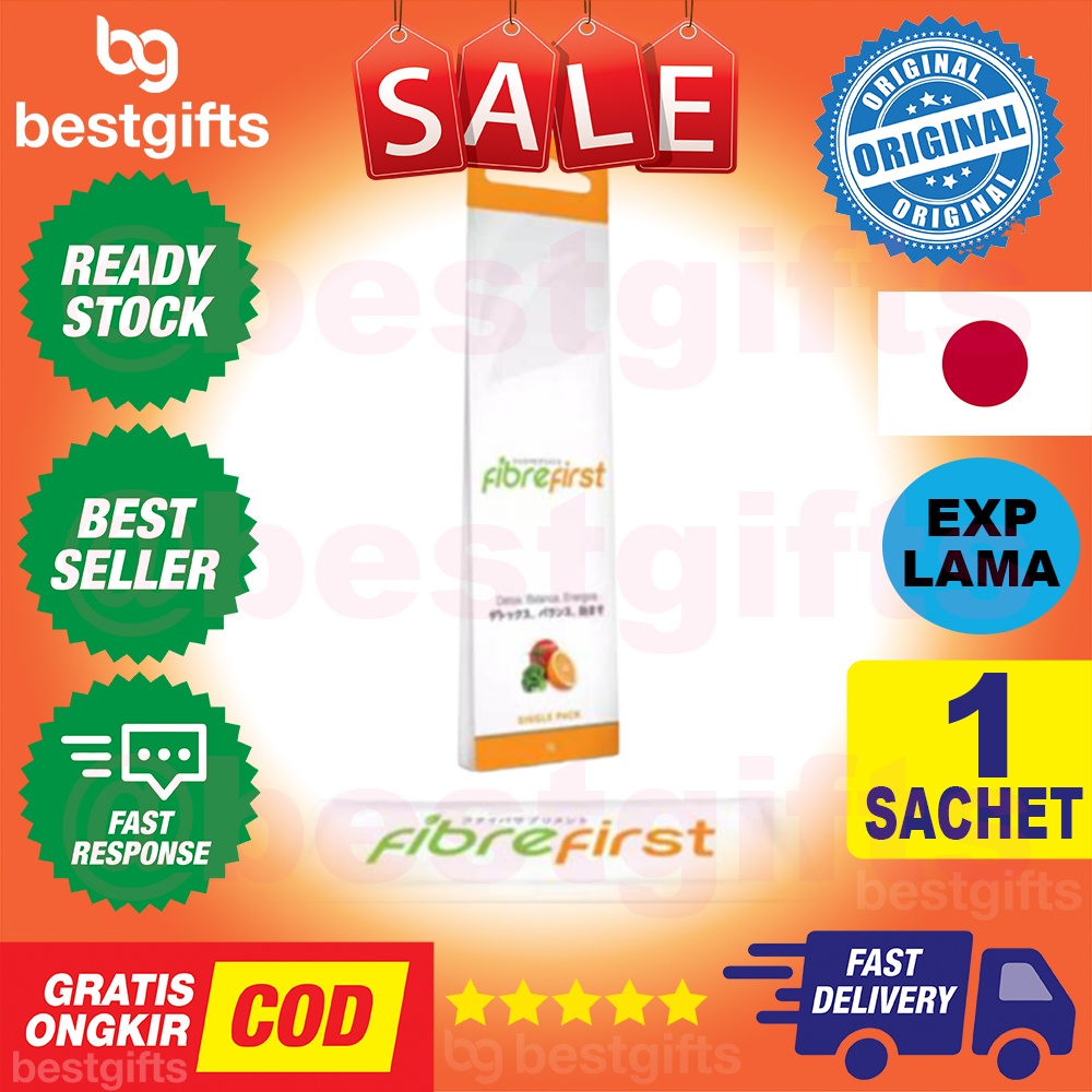 

( PROMO ) FIBRE FIRST MINUMAN SERAT DAN SAYURAN DIET DETOX 120 GRAM 1 SACHET BEST SELLER