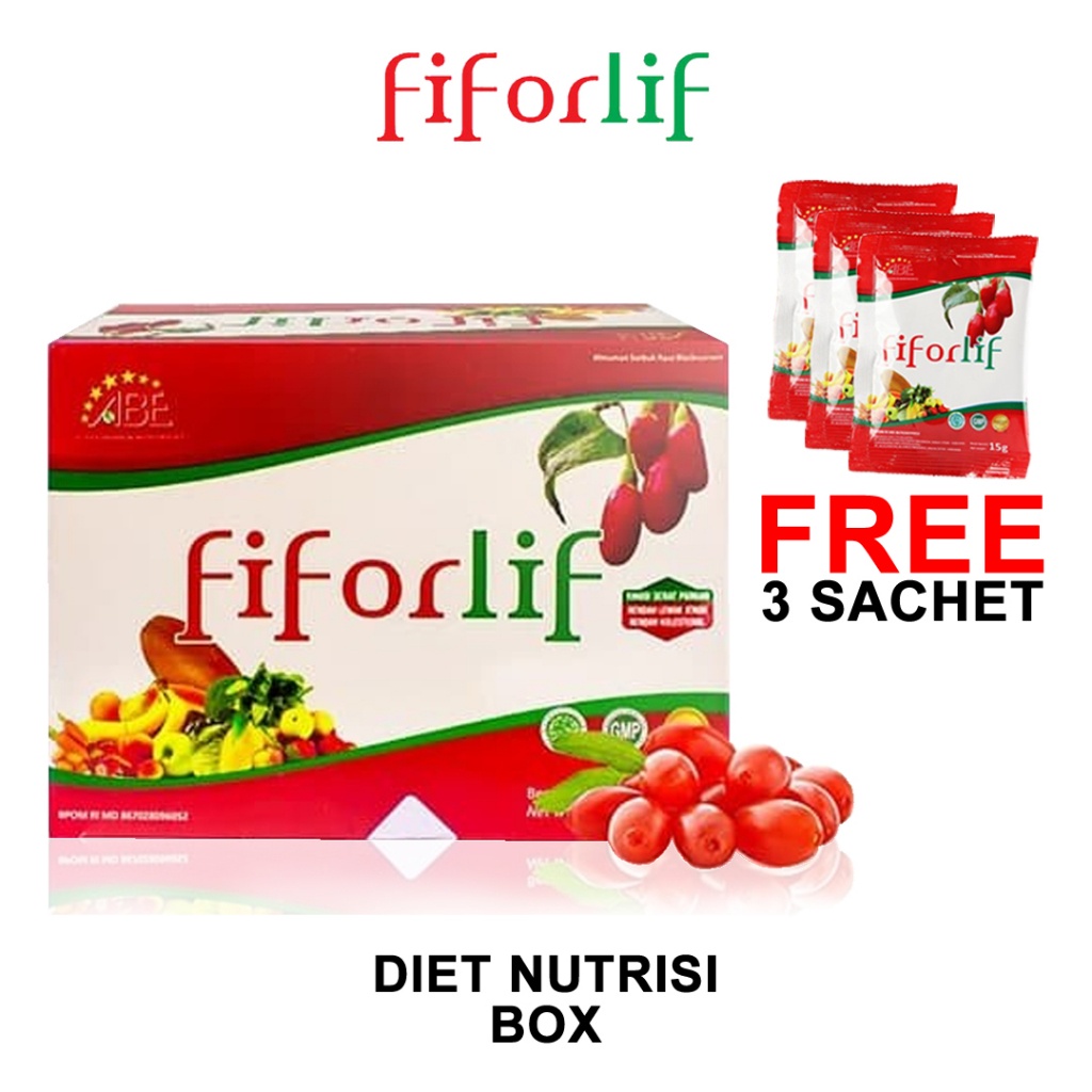 

( PROMO ) Fiforlif Fiforlife Fiber Untuk Diet Detoks Orinal Bpom Blackcurrant Goji Berry Detox BEST