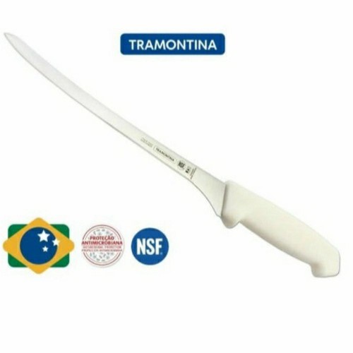 Pisau Knife Fillet Ikan Daging Tramontina Brazil 20 Cm 20Cm 8" 8 Inch