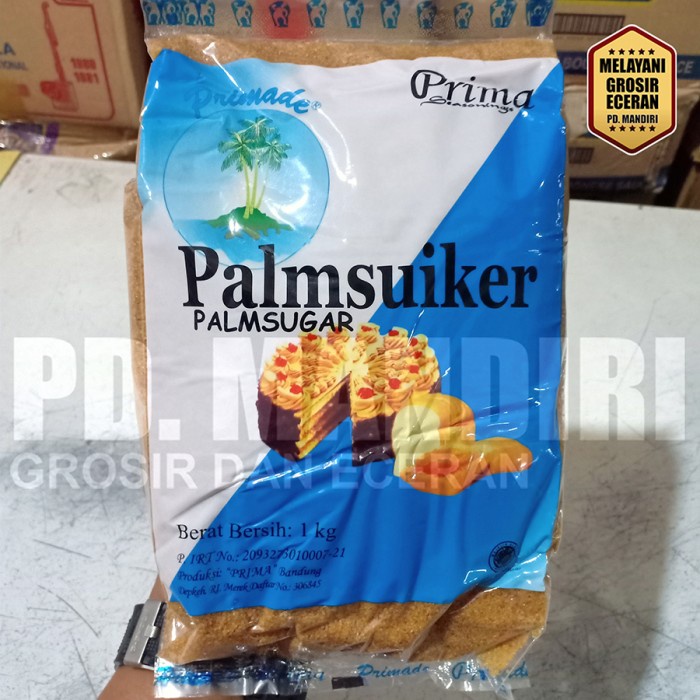 

HJK PALMSUIKER PRIMA 1 KG / GULA PALM / GULA SEMUT / Gula Aren Bubuk
