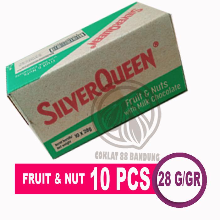 

SilverQueen 25 gr Fruit Nut Box Isi 10pcs Ukuran Kecil