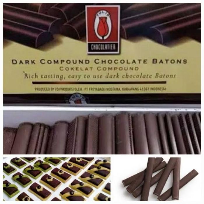 

TULIP STICK rpk 200gr Cokelat Stik Batangan