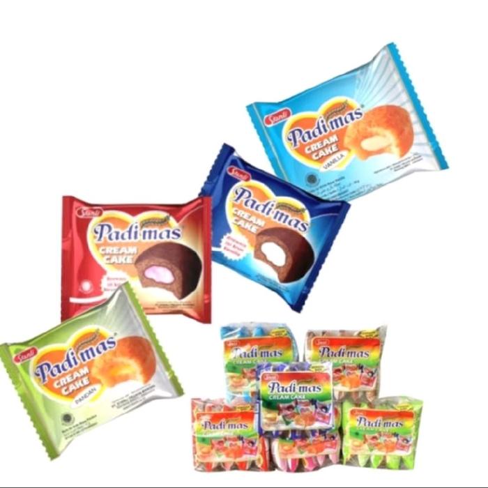 

Bolu padi mas rasa random 40 pcs bolu lembut