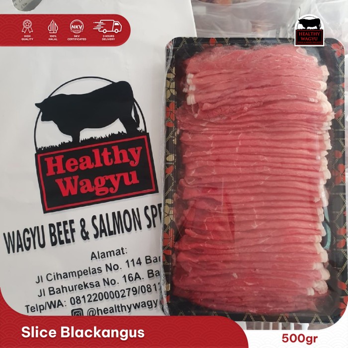 

HJK Slice Blackangus 500GR Healthy Wagyu