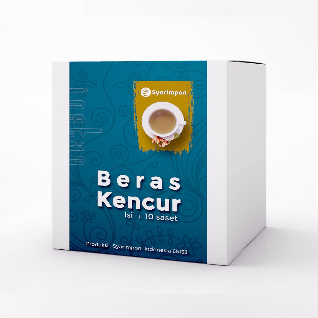 

Syarimpon, Beras Kencur, Bubuk Instan, Box 150 gram