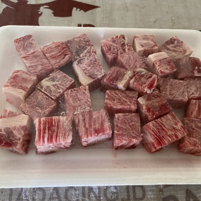 

HJK saikoro beef wagyu cubes/Beef Saikoro cubes
