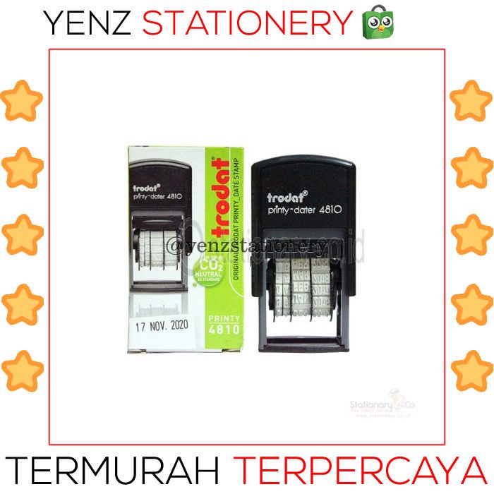 

STEMPEL TANGGAL PRINTY DATER TRODAT 4810