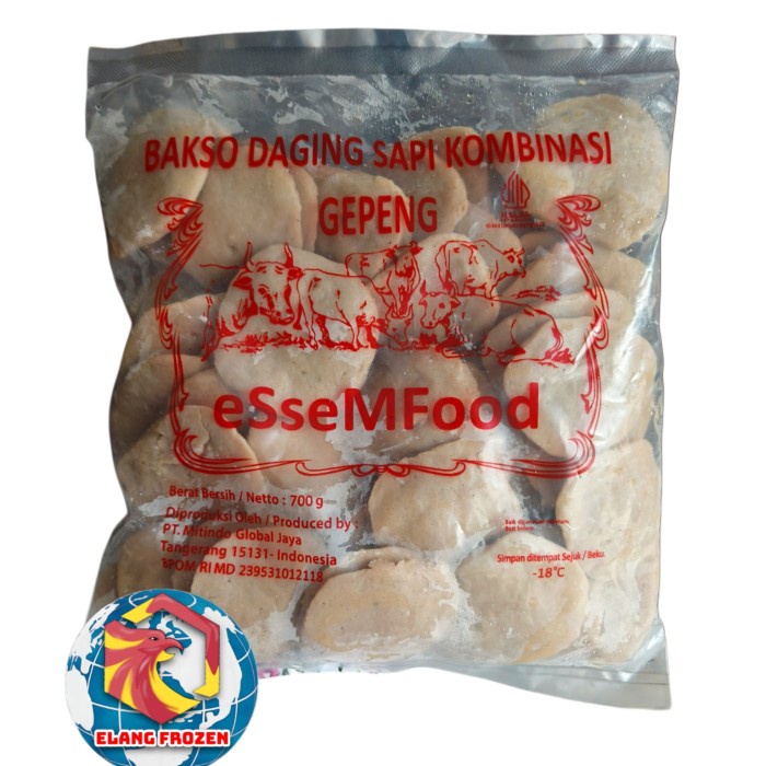 

Essem Food Bakso Daging Sapi Gepeng 700gr