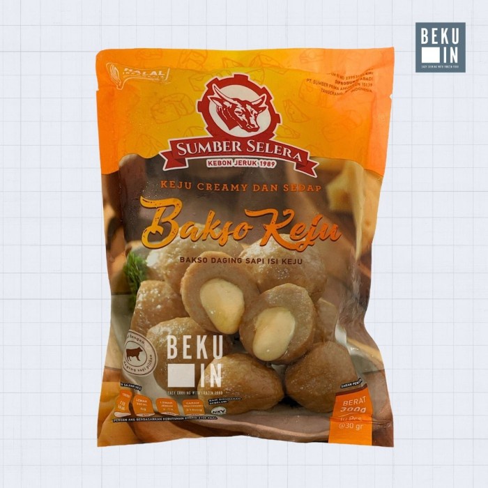 

Sumber Selera Bakso Keju/Bakso Daging isi Keju 500gr