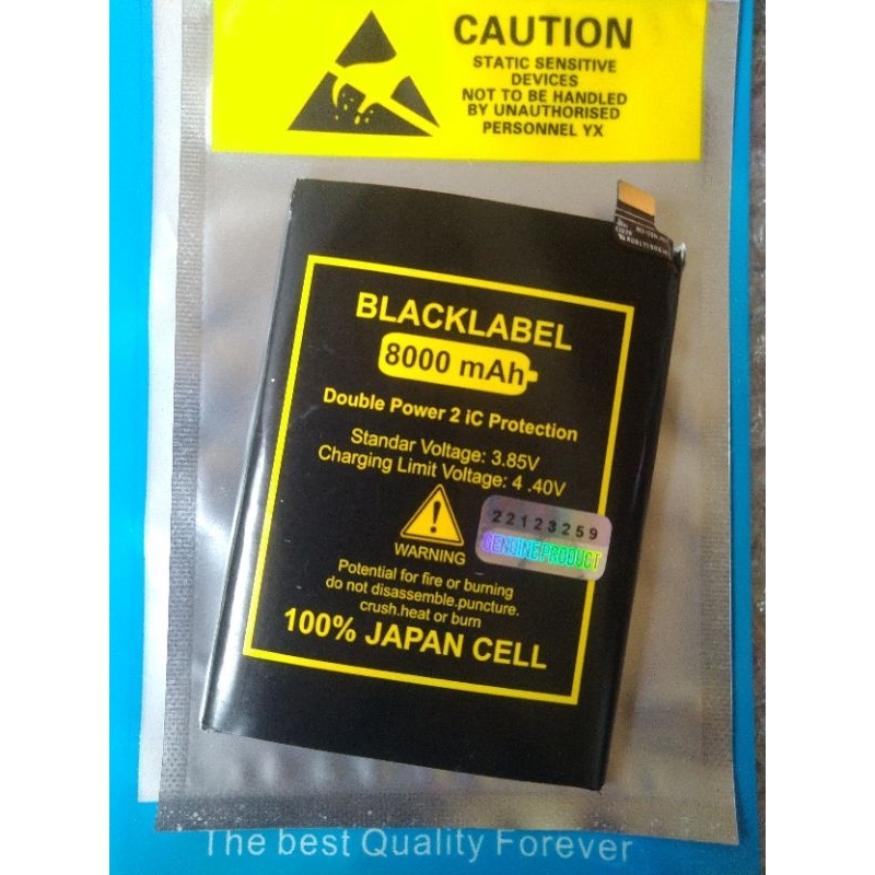 Oppo Blp711 Blp-711 Battery Batre Baterai Oppo A1K Double Power 8000Mah 2 Ic Protection