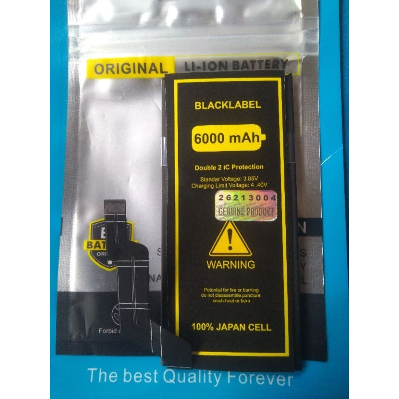Gopix Glu7G Battery Batre Baterai Gopix 6A Pixel 6A Double Power 6000Mah 2 Ic Protection