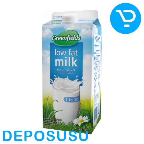 

Susu Pasteurisasi Freshmilk GREENFIELDS 1,89Liter - Low Fat