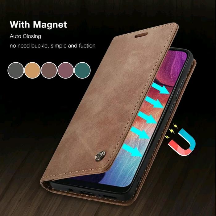 CASING CASAME FOR OPPO RENO 8T 4G / OPPO RENO8 T 4G FLIP WALLET LEATHER CASE COVER SARUNG DOMPET