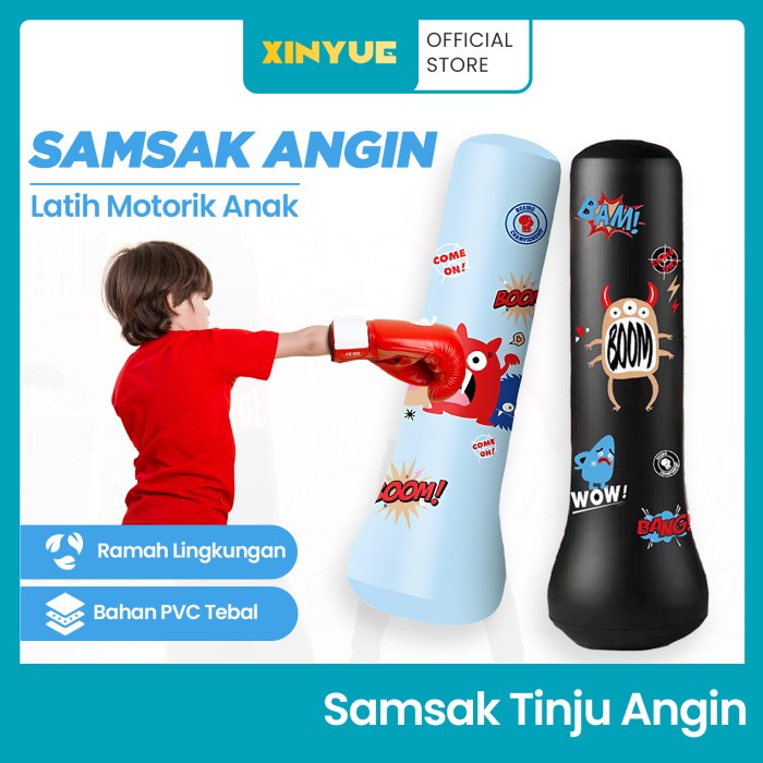 New XinYue Standing Boxing Ball Samsak Tinju Anak Inflatable Terlaris