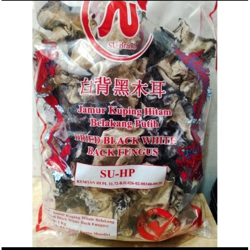 

JAMUR HITAM PUTIH FUNGUS JAMUR KUPING HITAM PUTIH / SUHP (BIASA) DAN SUHP1 (BAGUS) kesehatan