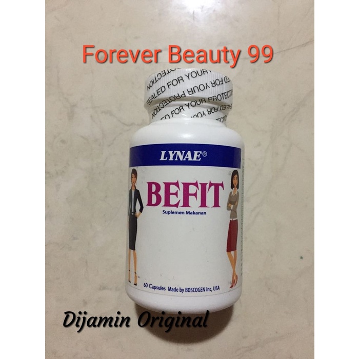 Paling Baik Befit Lynae 60 Kapsul Suplemen Pelangsing / Diet - Penghancur Lemak