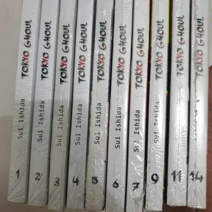 DISKON KOMIK TOKYO GHOUL SET VOL 1-14 SEGEL ORI READYY