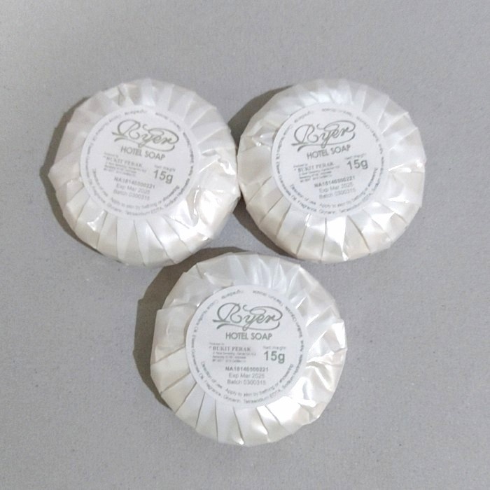 SABUN HOTEL / HOTEL SOAP RYER 15 GR