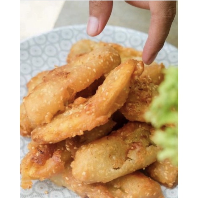 

Frozen Pisang Kepok Goreng Wijen isi 25pcs