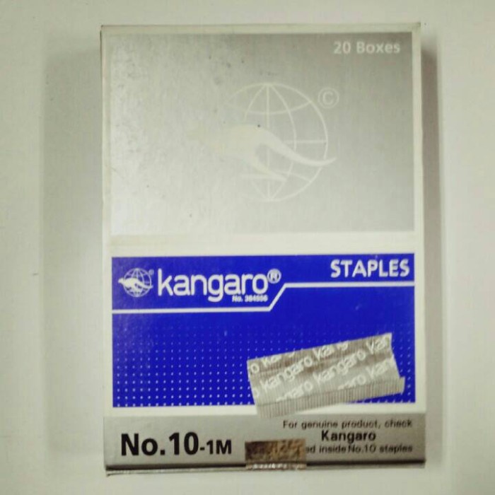 

ATKJaya- Kangaro Isi Staples / Hekter / Stapler no. 10 - isi 20 box
