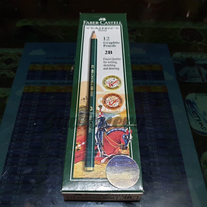 

ATKJaya- Pensil 2b faber castell 1pak isi 12pc