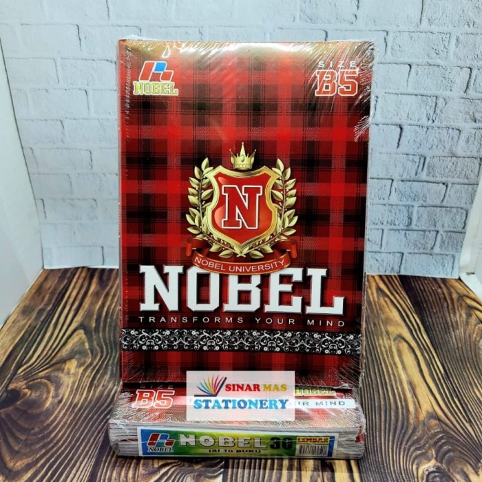 

ATKJaya- Buku Tulis Nobel 36 lembar Maxi Campus B5/ Buku Diktat Ukuran B5 (Pak)