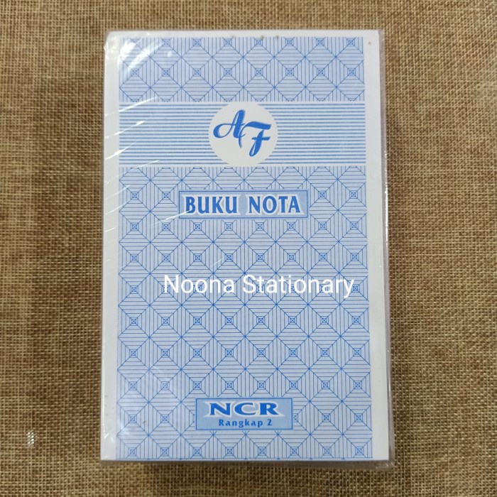 

ATKJaya- Buku Nota Kontan merk AF 2ply NCR