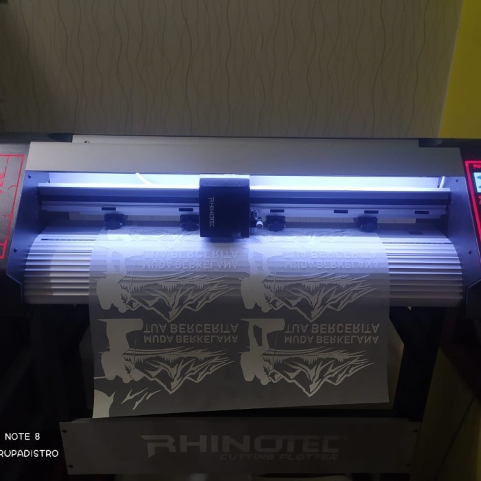 

ATKJaya- Jasa cutting polyflex PVC Rp. 30/cm, PU Rp. 60/Cm, Flocking Rp. 100/Cm