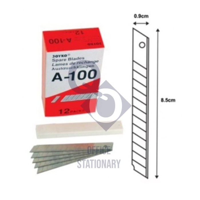 

ATKJaya- Isi cutter joyko a100 Kecil lusinan