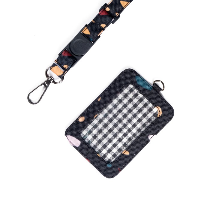 

ATKJaya- Gantugan ID Card Holder Kantor Name Tag Lanyard Pria Wanita - IDCS13