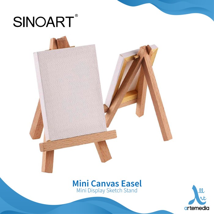 

ATKJaya- Easel Lukis Sinoart Mini Canvas and Mini Display Easel