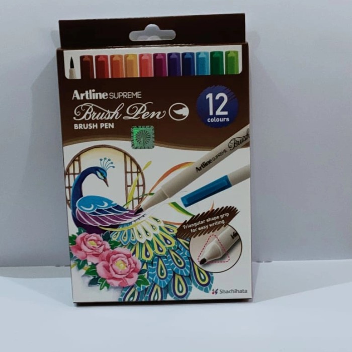 

ARTLINE BRUSH PEN SUPREME SET 12 COLOUR