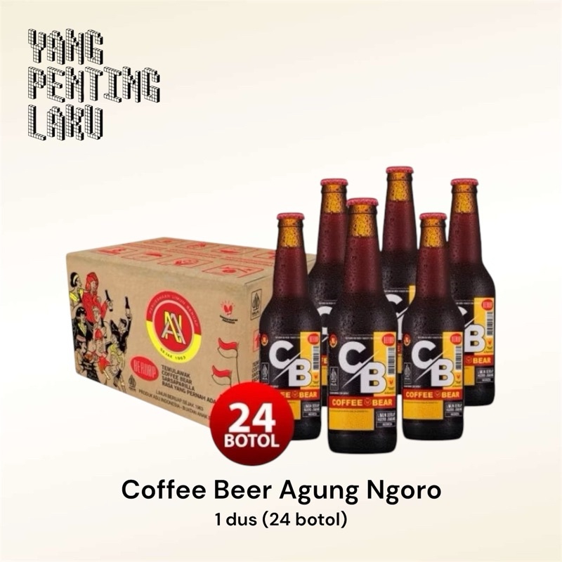 

Coffee Beer Bear Agung Ngoro Halal per-dus (isi 24 botol)